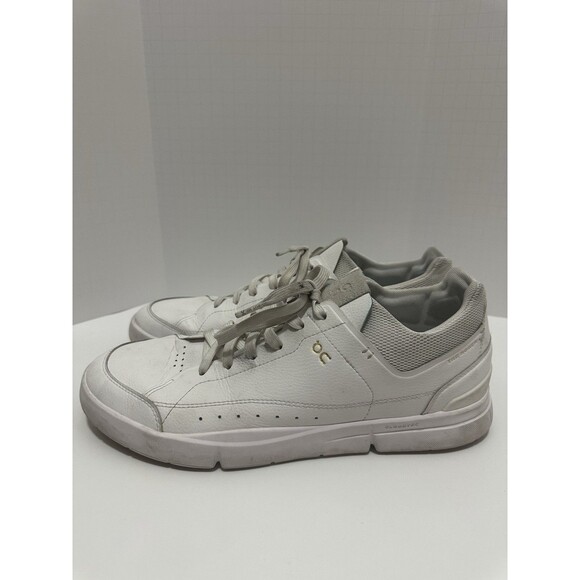 On The Roger Centre Court Mens Size 11 White Running Shoes Sneakers - Picture 1 of 14